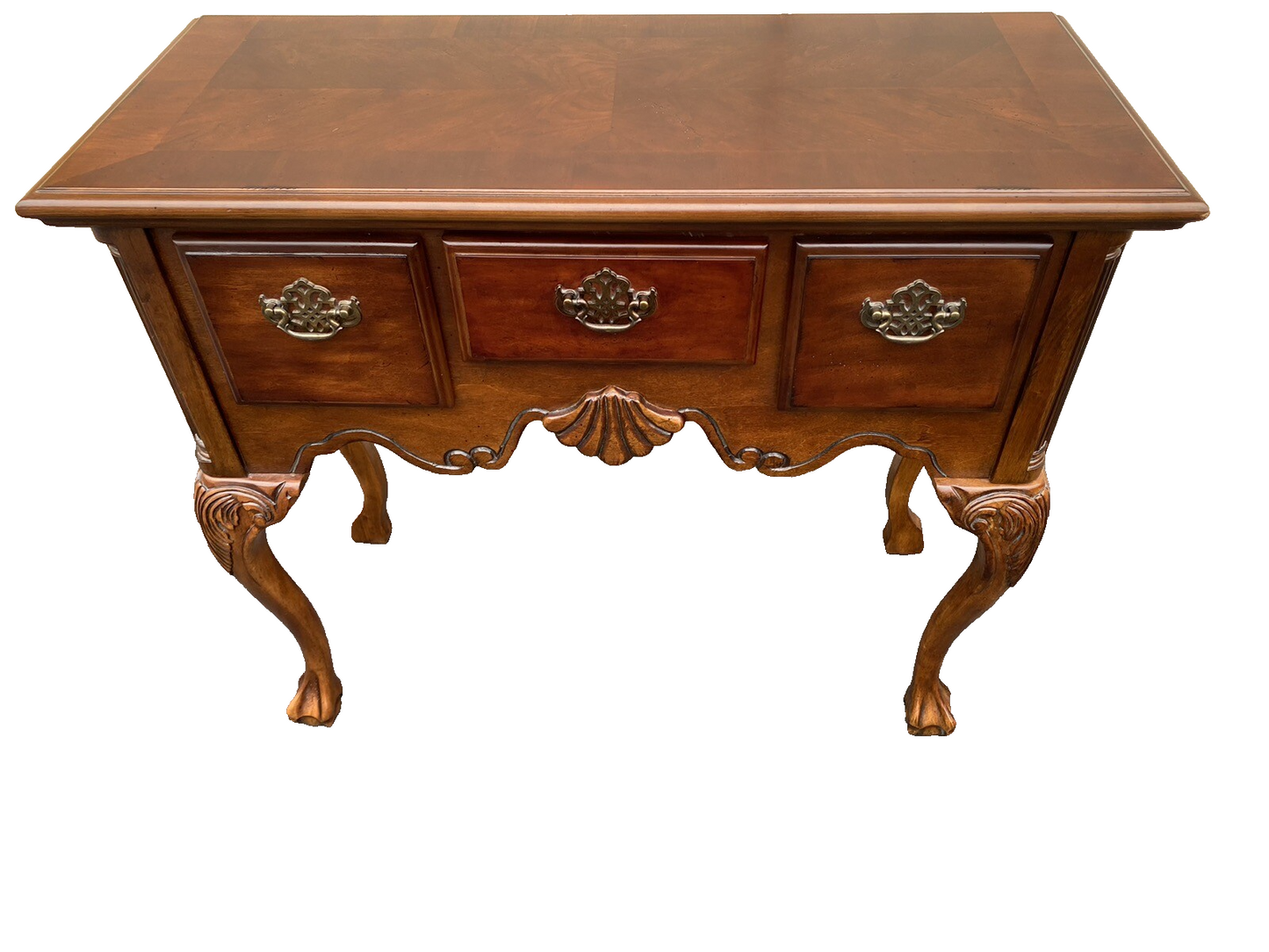 64851 Claw Foot Sideboard Server Console Cabinet