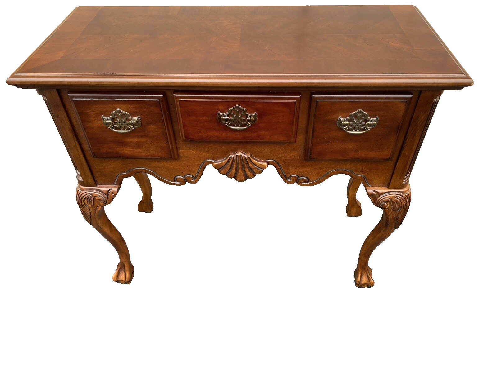 64851 Claw Foot Sideboard Server Console Cabinet