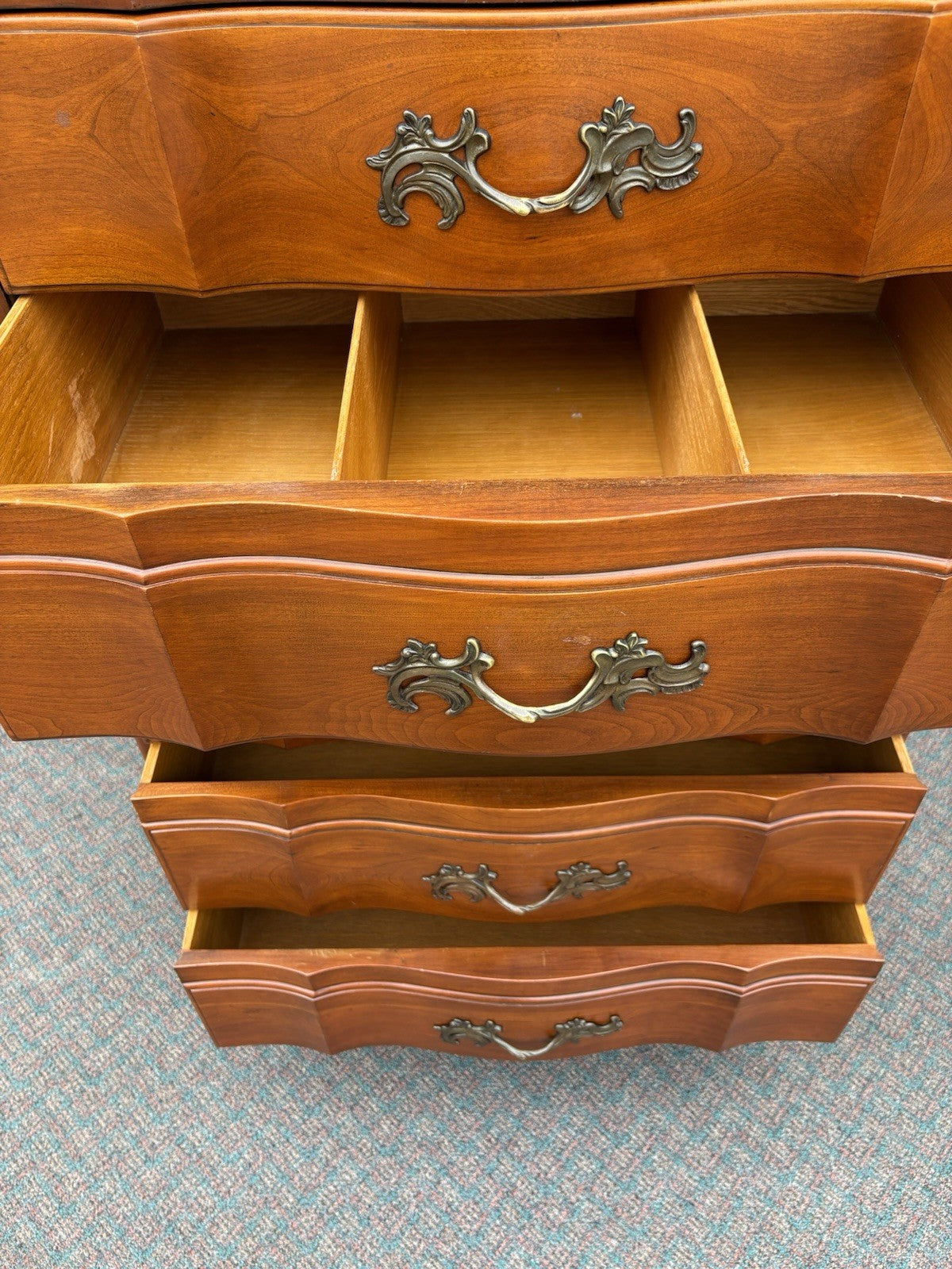 67137 JOHN  WIDDICOMB Cherry High Chest Dresser