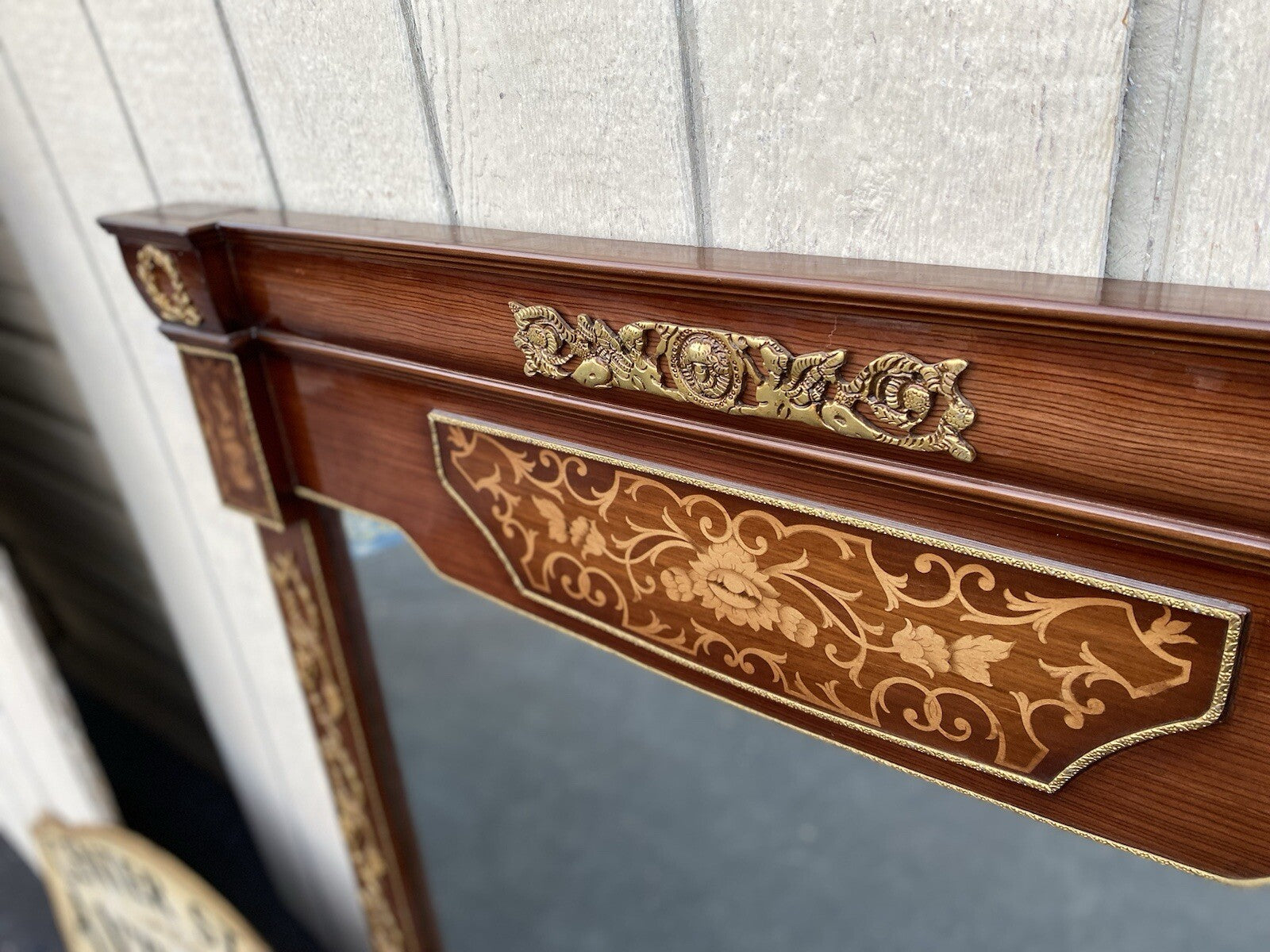 66159 Super Fancy Decorator Mirror with Bronze ormalu