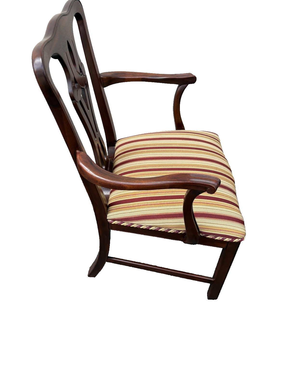 66986 Set of 10 DAVIS Furniture Mahogany Dining Chairs Chair s