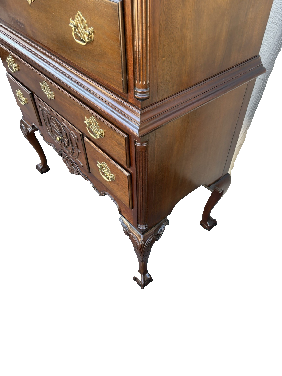 66968  COUNCILL Furniture Mahogany High Boy Dresser Chest QUALITY MADE