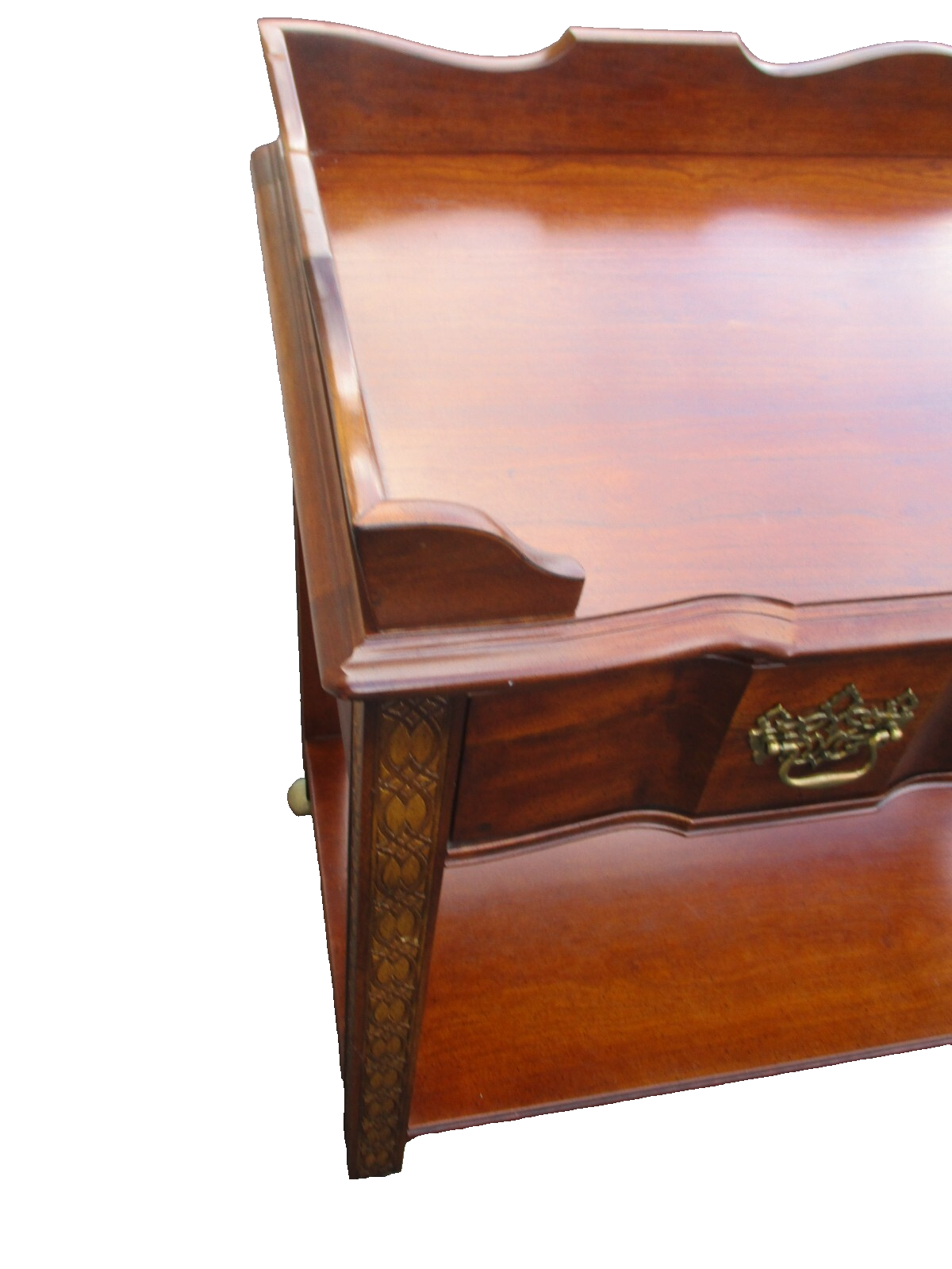 64326 National Mount Airey Mahogany Server Sideboard Cabinet