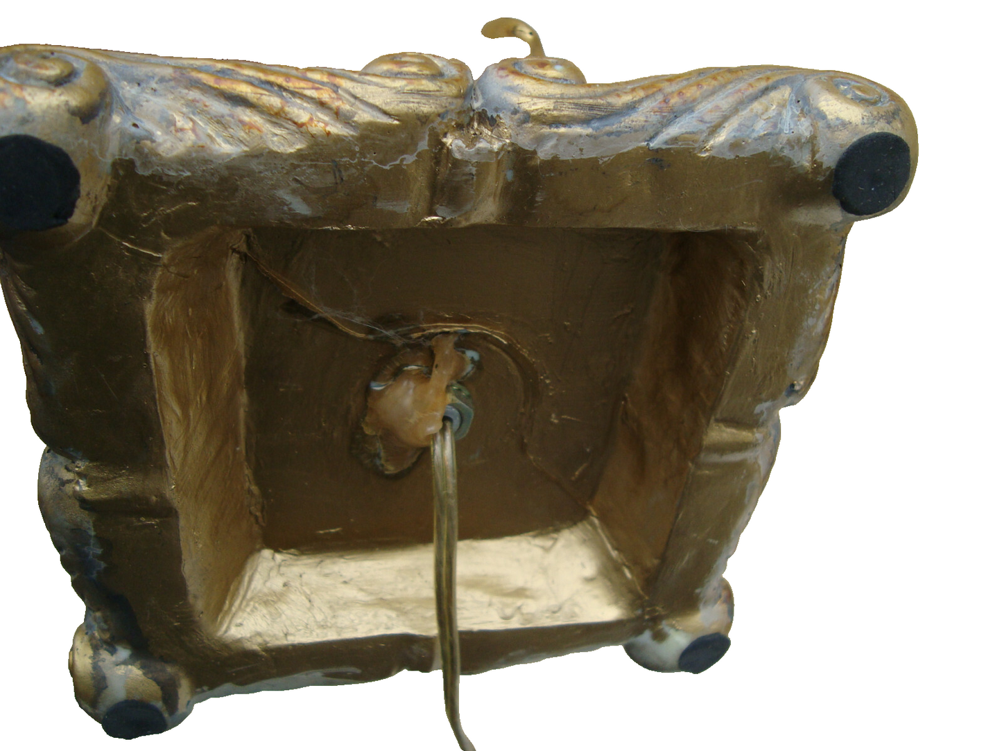 58062 PAIR OF PINEAPPLE TABLE LAMPS WITH PRISM  SHADES