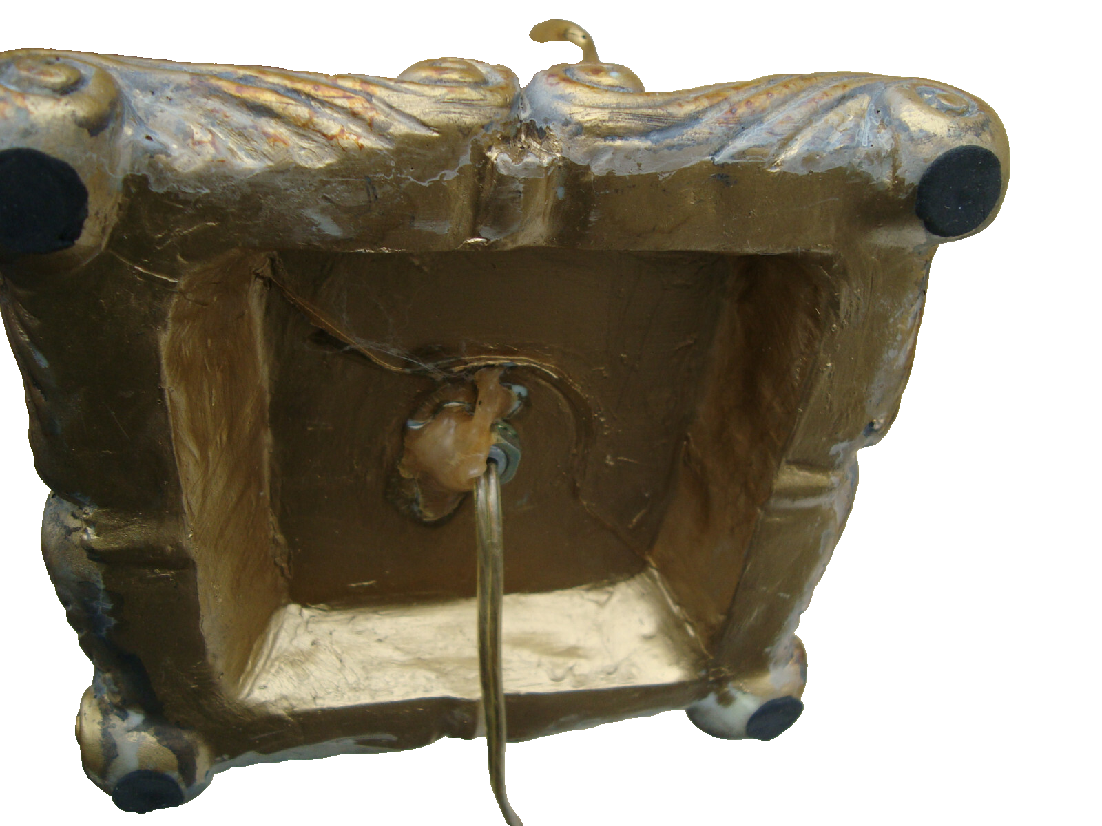 58062 PAIR OF PINEAPPLE TABLE LAMPS WITH PRISM  SHADES