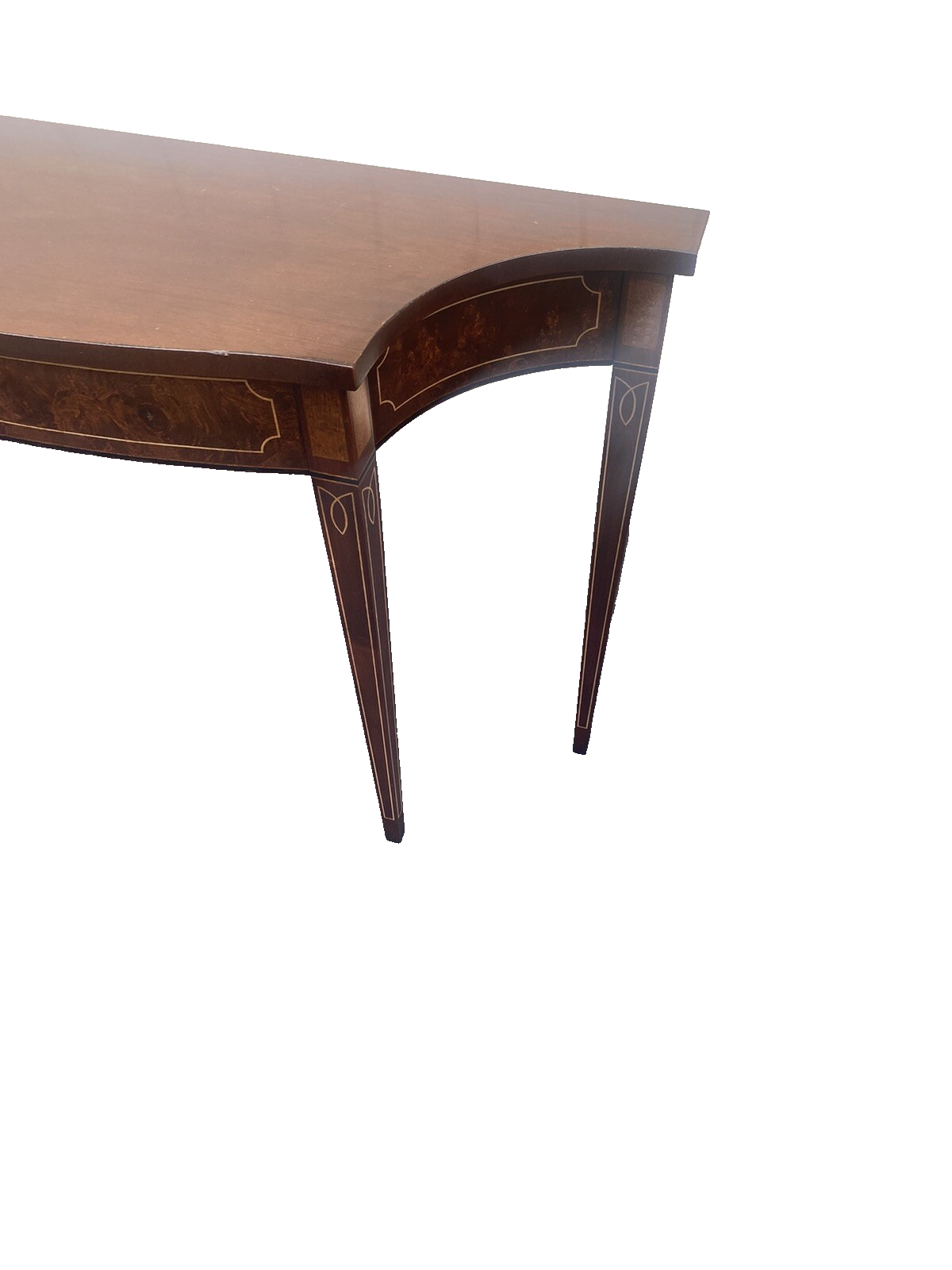 66086  Hepplewhite Mahogany Console Table Stand