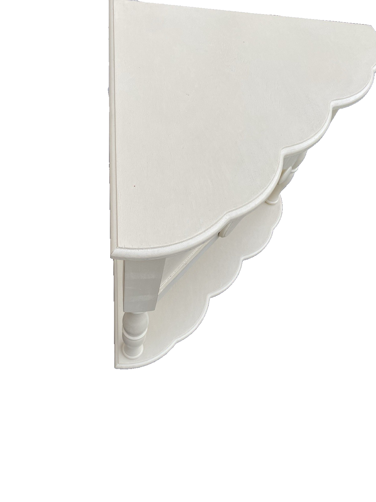 66650   Decorator Romantic Shabby Corner Lamp Table Stand