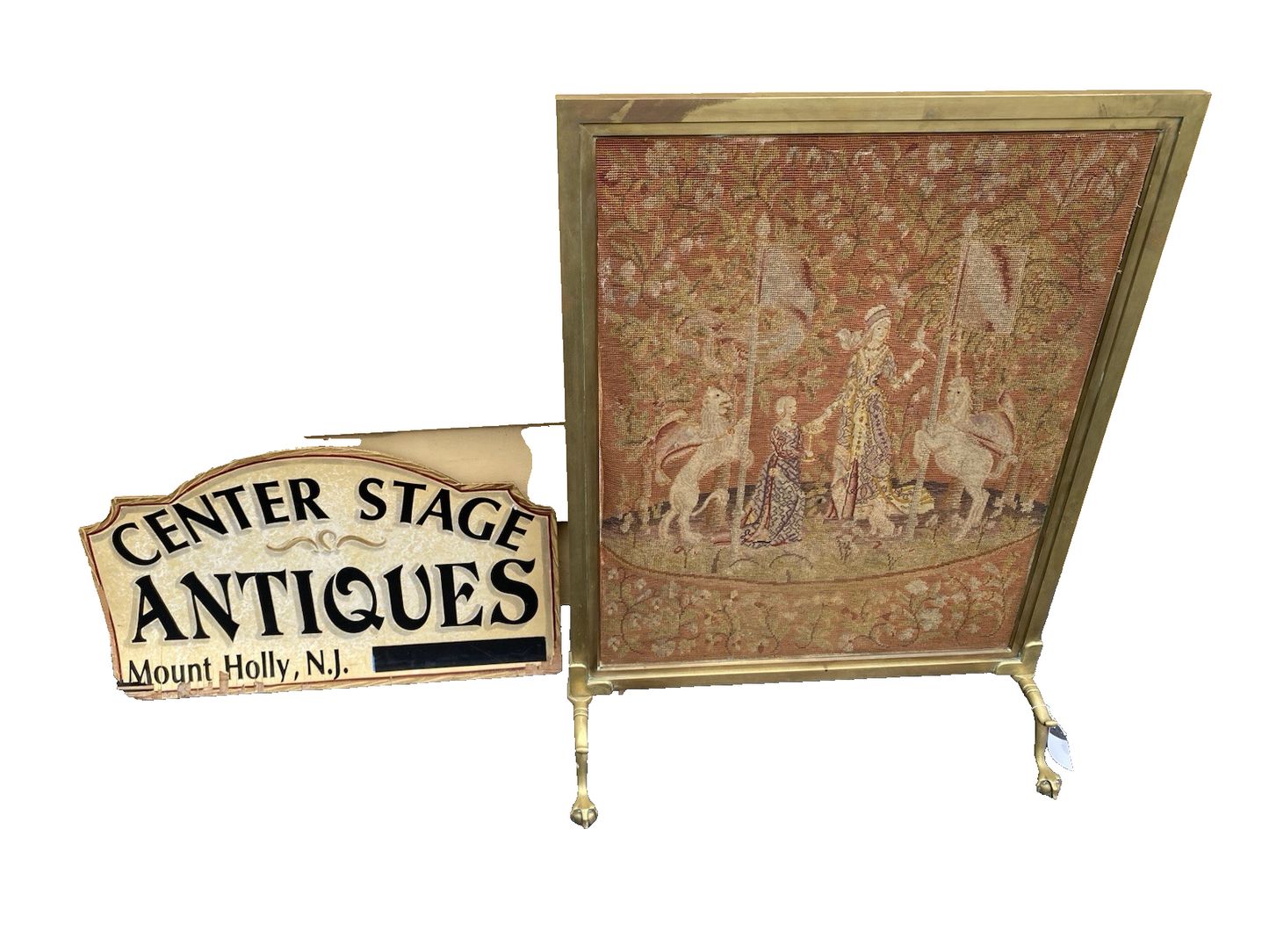 65585 BRONZE Custom Hand Made Fireplace Screen Room Divider