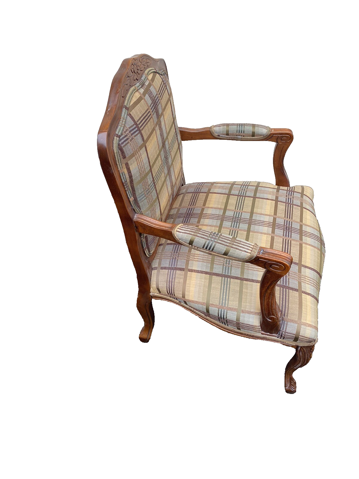 65910 French Country LLOYDS Furniture Bergere Armchair Chair