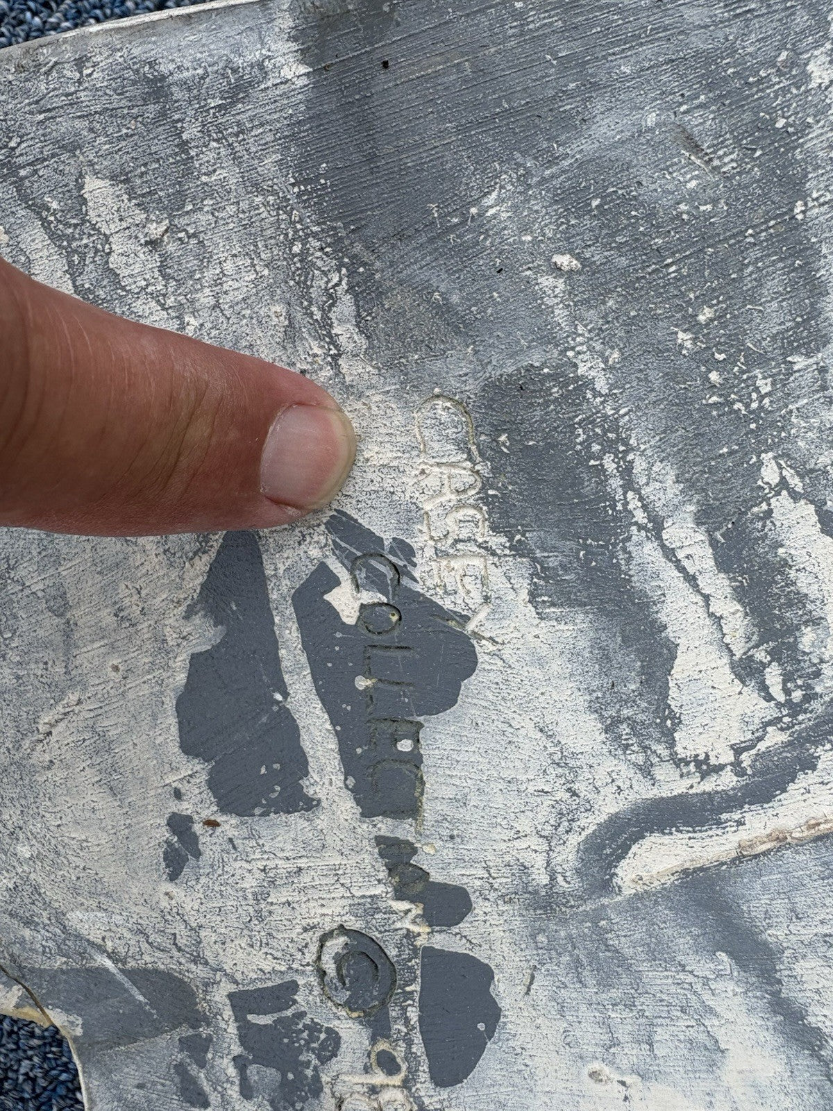 59501 Decorator Architecture Wall Column Whatnot Curio Shelf SIGNED on Back