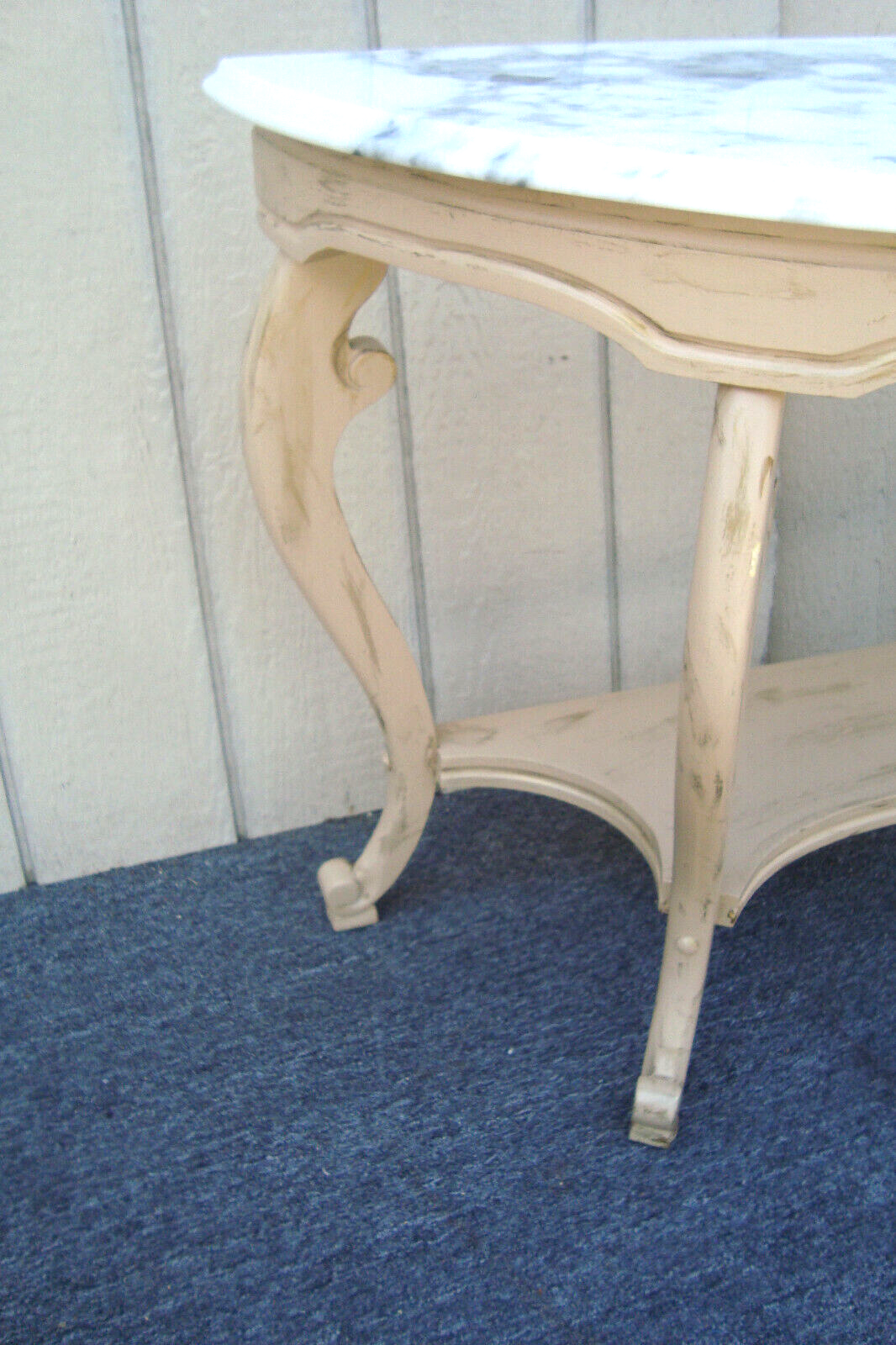 62130   Marble Top Console Table Sideboard Server KIMBALL Furniture ??
