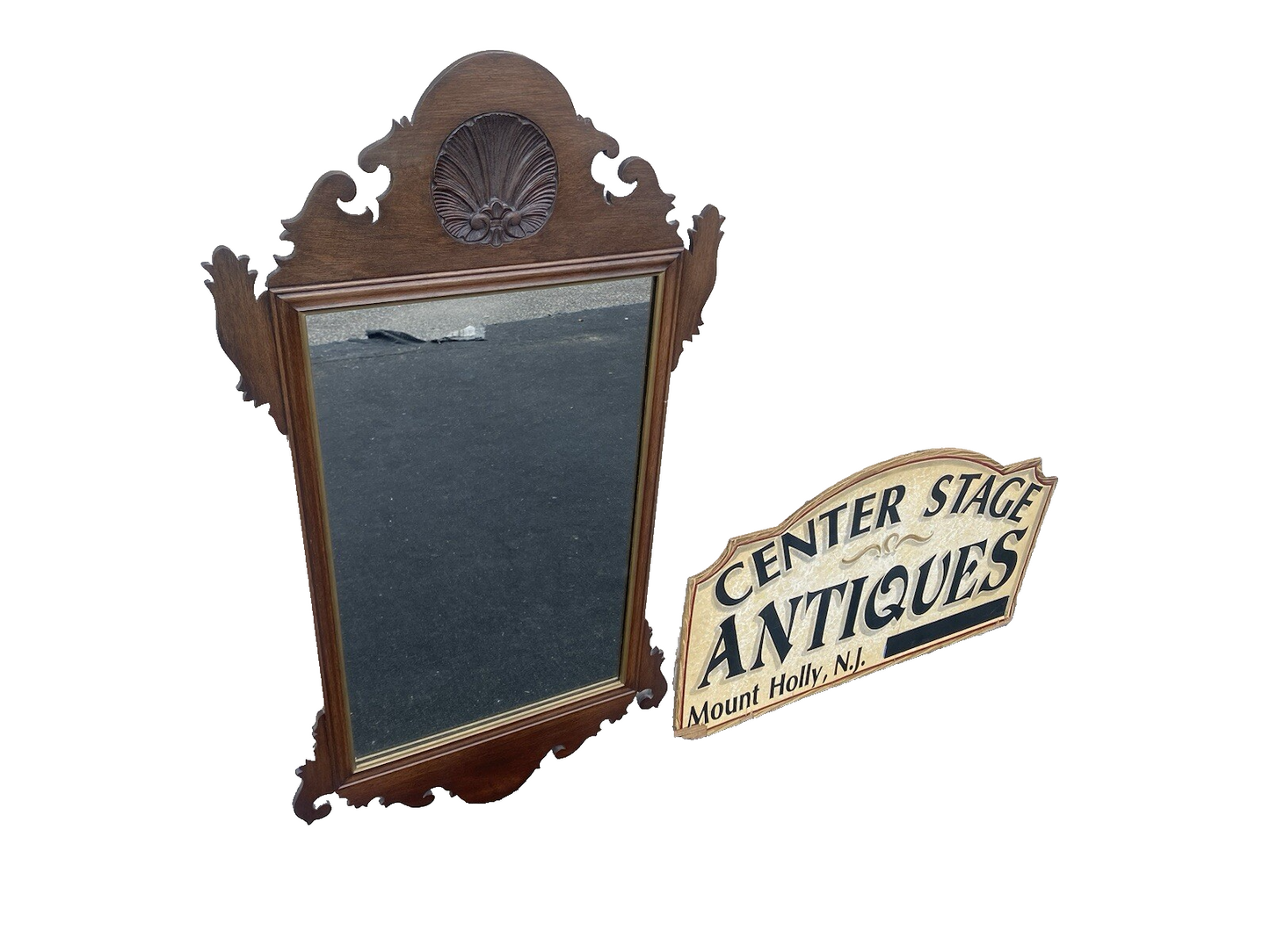 65880   CUSTOM Hand Made Mahogany A COOPER of Bucks County Mirror