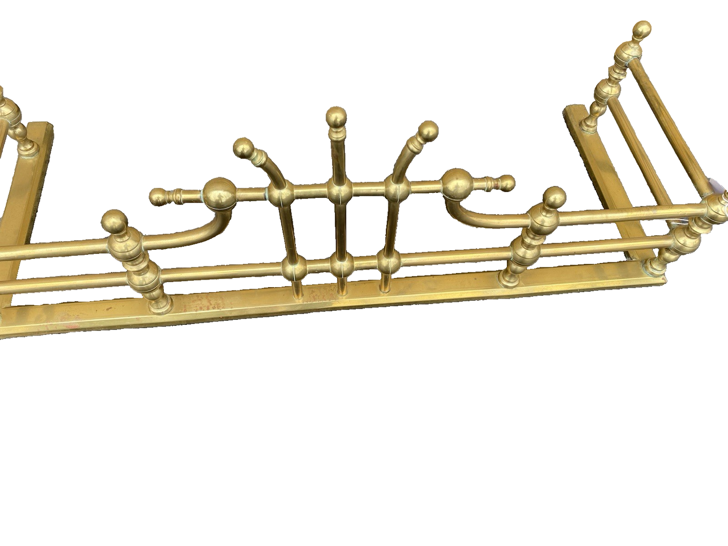 65936 Quality Brass Fireplace Mantle Fender