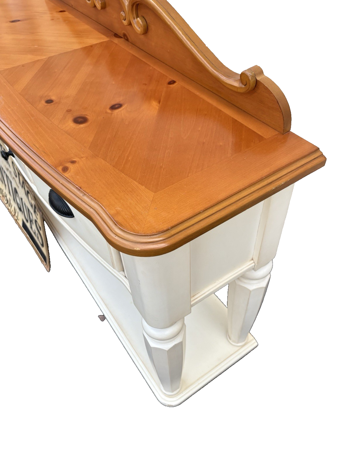 66890  Modern Country Buffet Sideboard Server Cabinet