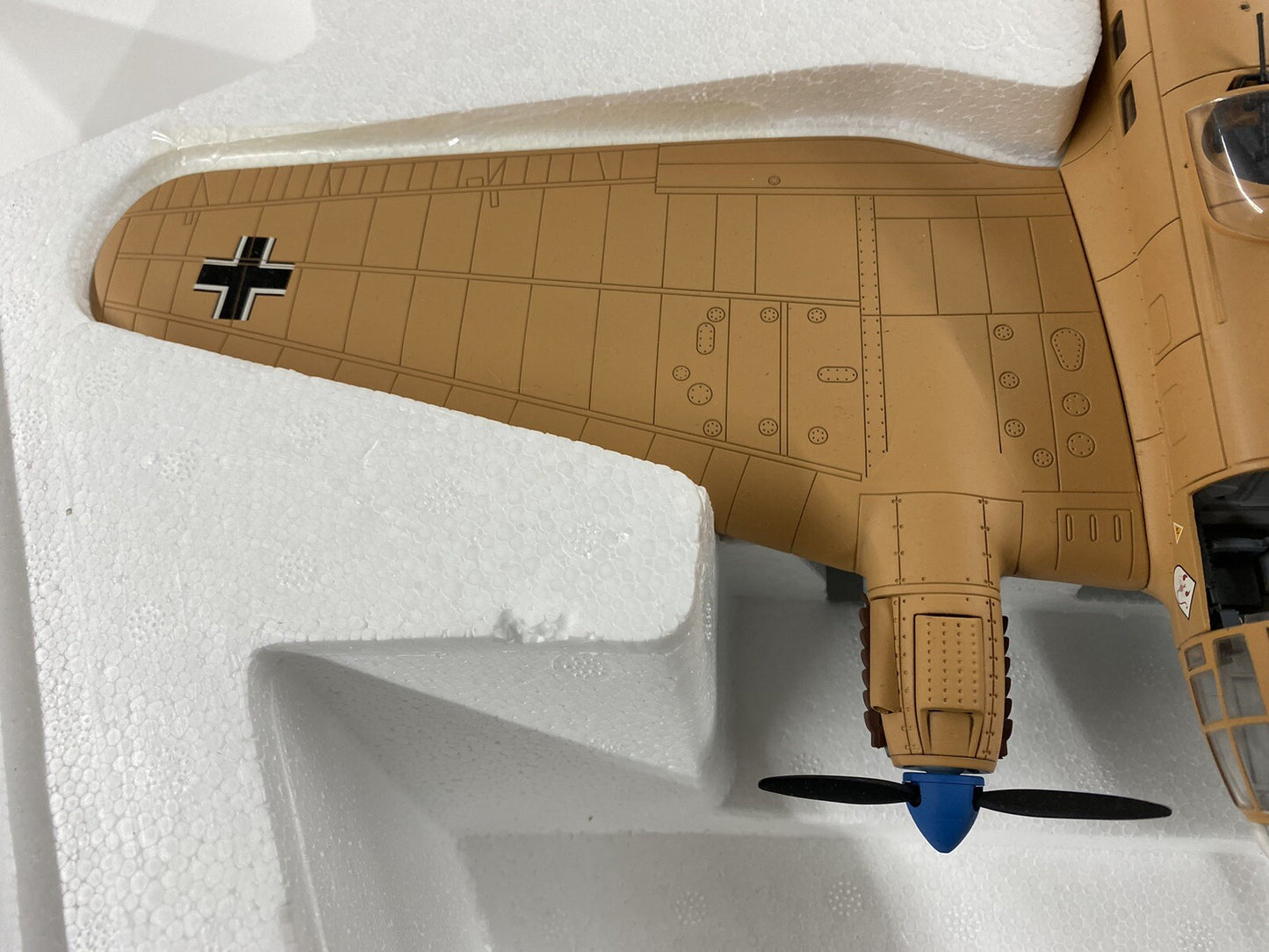 ES 307 Franklin Mint Precision B11E199  WW11 German Heinkel 111 Libya Desert NIB