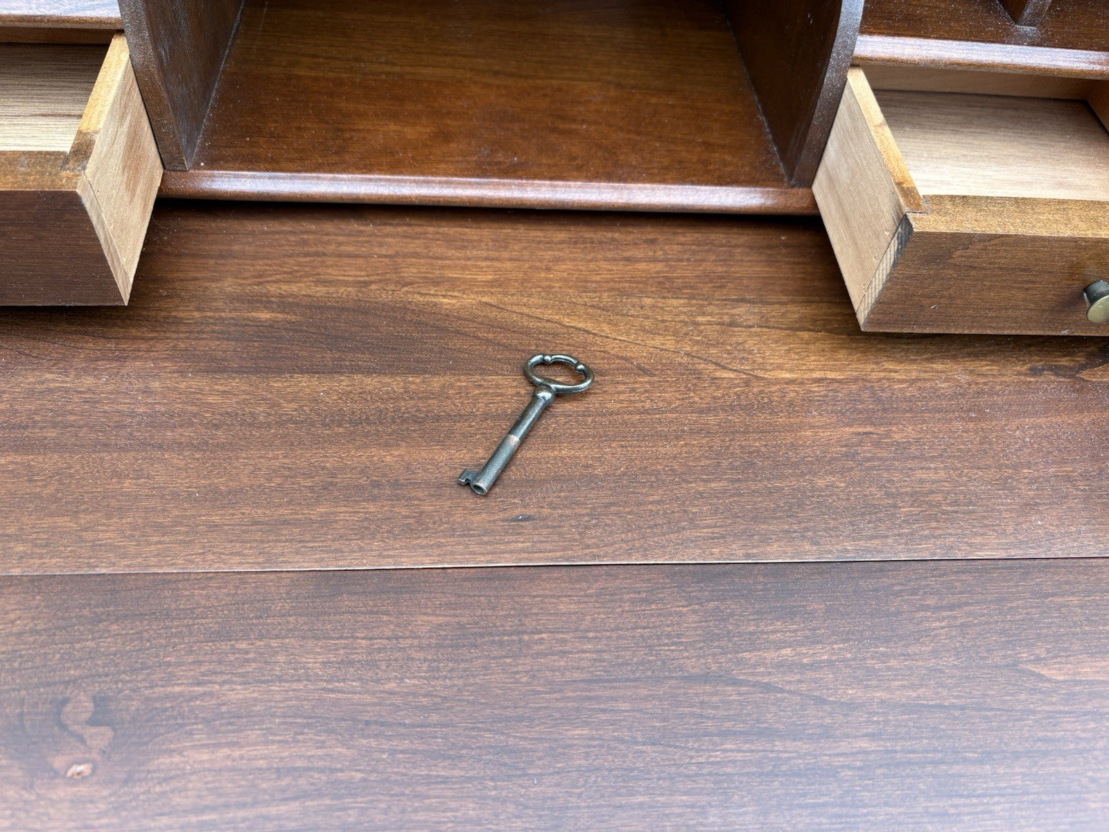 66733 Solid Cherry Slantfront Desk Chest