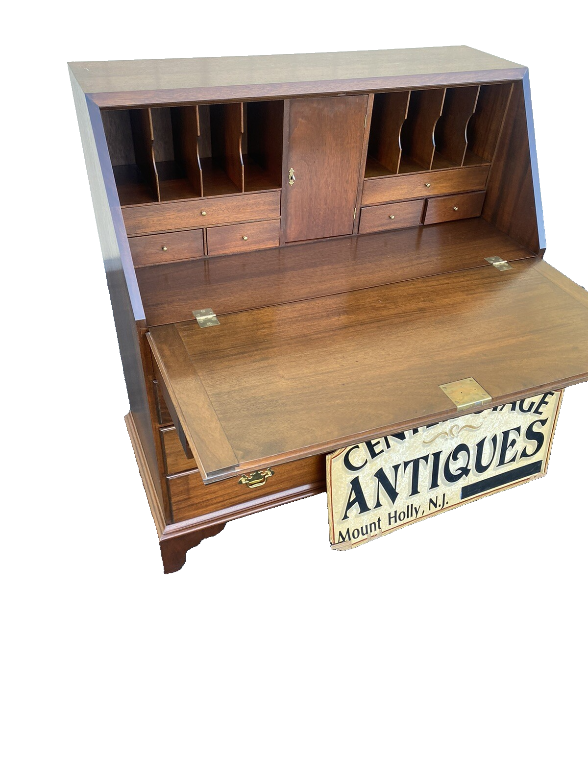 66608   Custom Hand Made Secretary Desk JOSEPH HOFF 1982