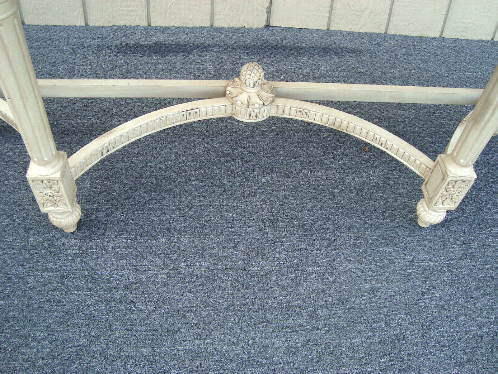 61432 Solid Wood Romantic Shabby Console Hall Table Stand