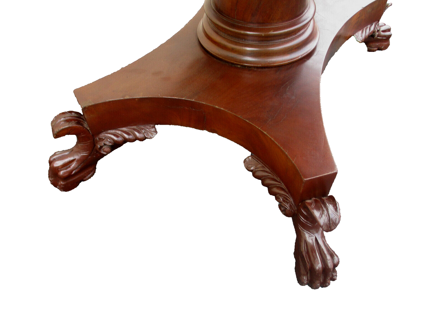 63278   Antique Empire Console Lamp Table  Dining Table Stand