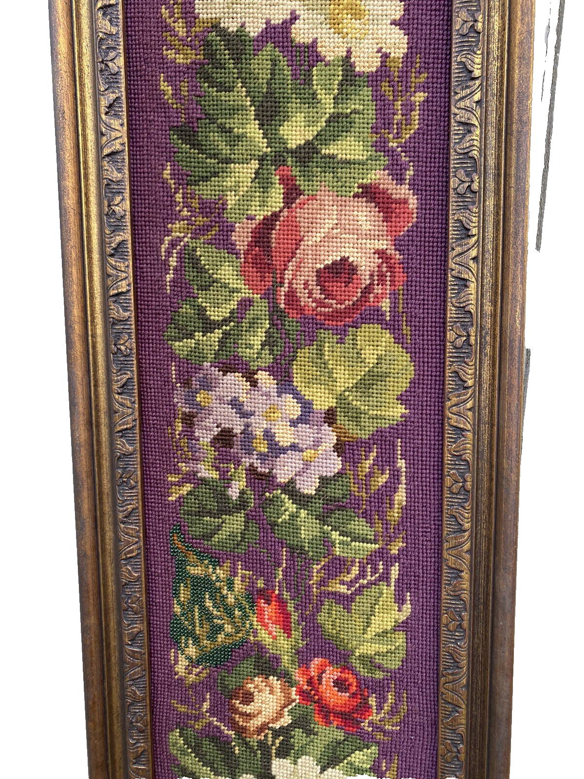 65267 Hand Made Needlepoint Wall Hanging