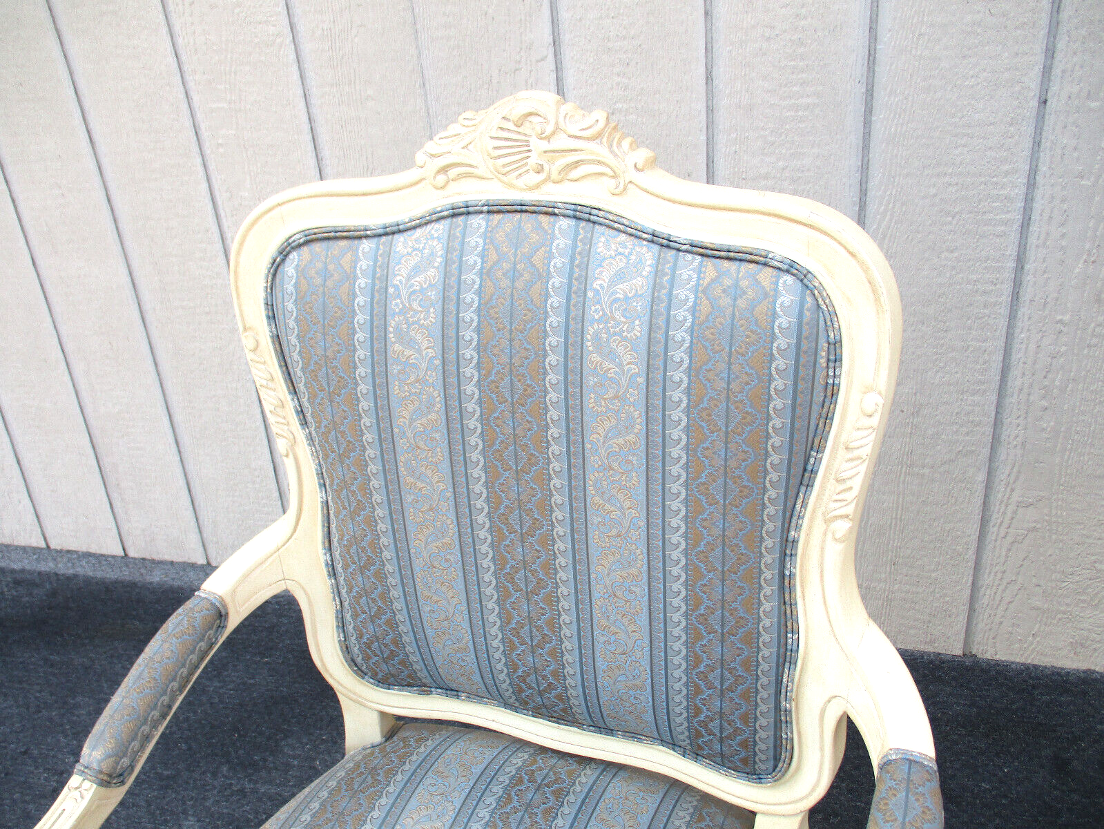 63502  Pair ETHAN ALLEN Bergere Armchair Chairs