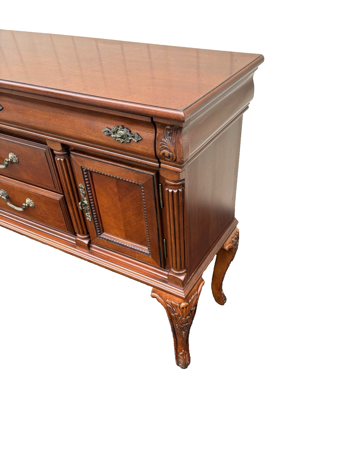 66681 Fancy Mahogany Buffet Sideboard Server Cabinet