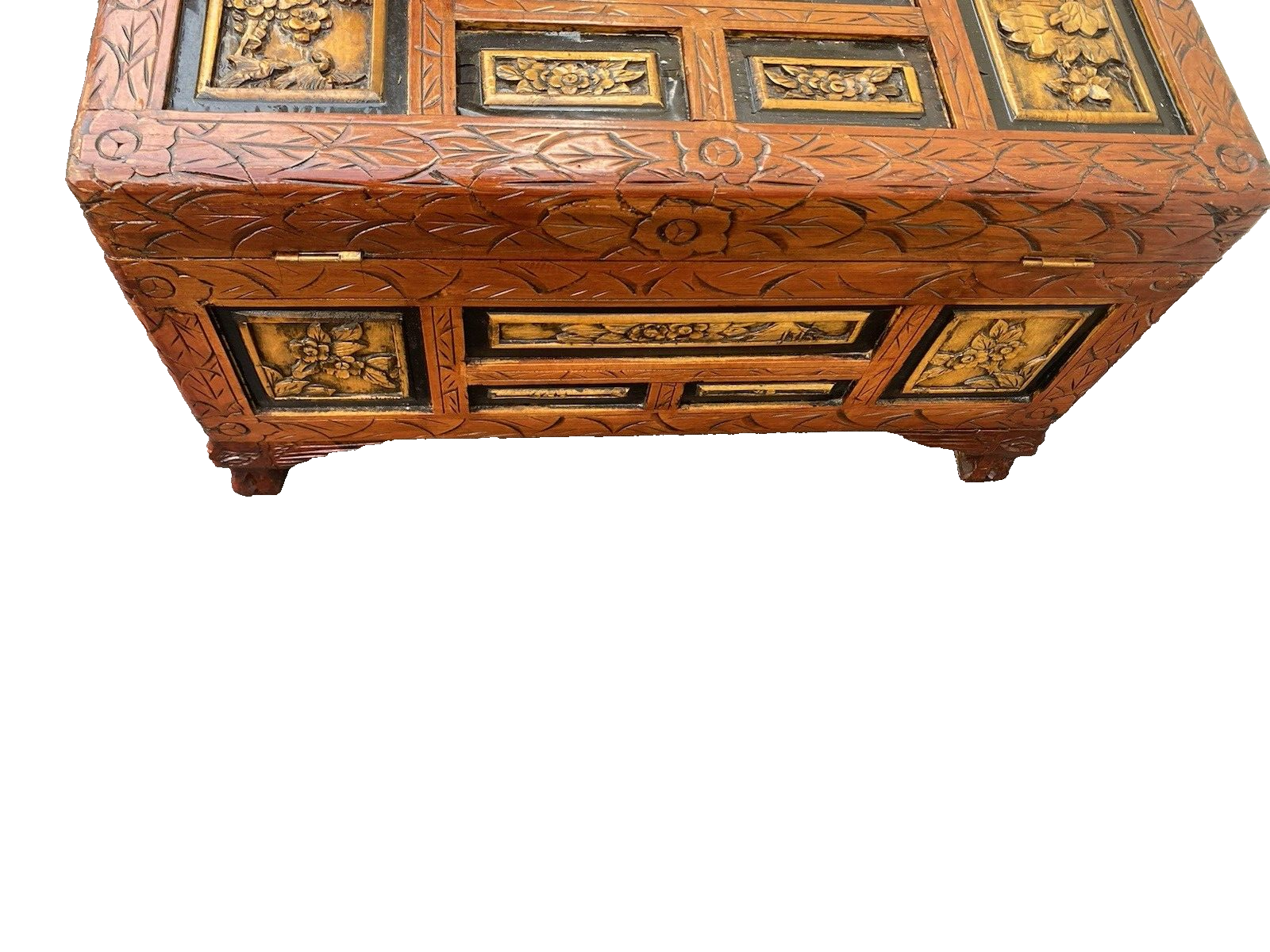 65684 Oriental Storage Blanket  Chest Trunk Cabinet