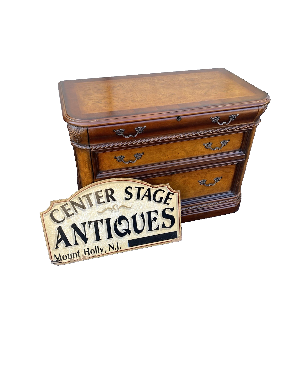 44489 Quality ASPEN HOME  2 Drawer Latteral File Cabinet