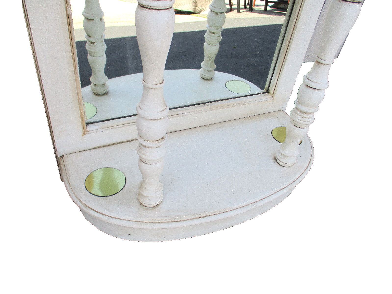 64387 Decorator Hat Rack Hall Mirror 