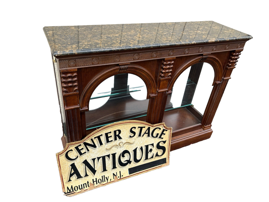 66840 Modern Pulaski Curio Console Credenza Sideboard Server Cabinet with Light