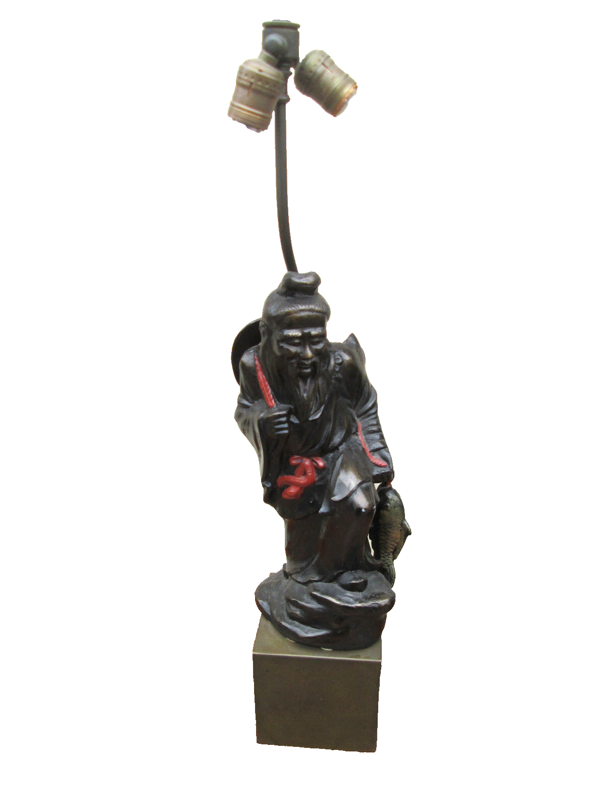 49966 Oriental BUDDAH Table Lamp with NO Shade