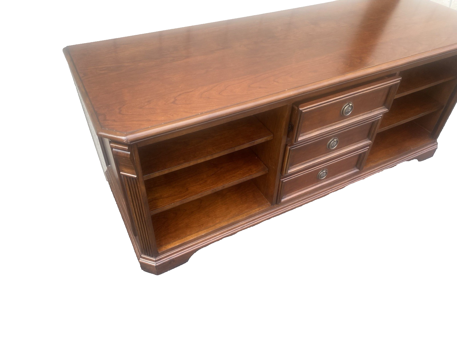 66548 Cherry Hooker Furniture  Television Cabinet Stand 64" WIDE