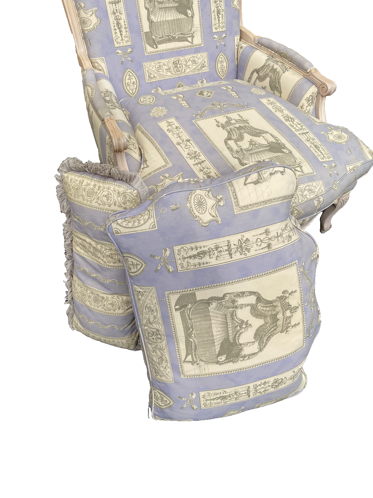 65814    NORWALK Furniture Decorator Bergere Armchair