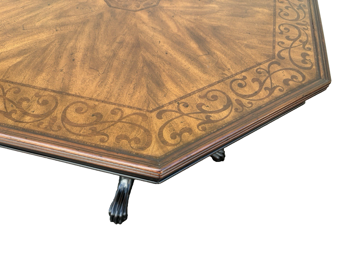 66974  Decorator Inlaid Console Foyer Table Stand