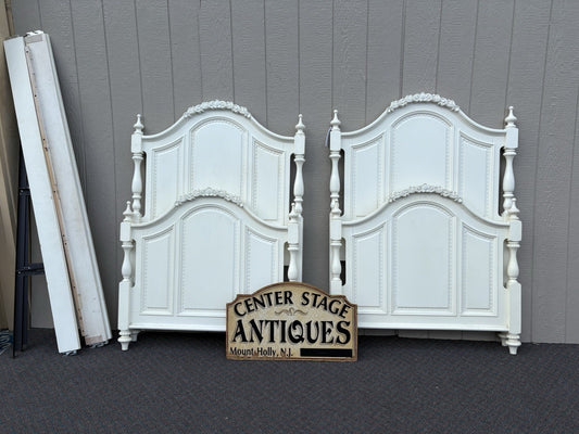 66996   Pair Decorator Modern Twin Size Bed Beds Timber Industries Furniture