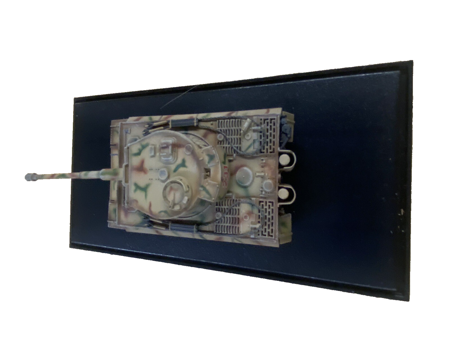 ES 47 :  Group  of  3 Military  Tanks with Show Cases  Size 7" x 3 1/2" x 3"H