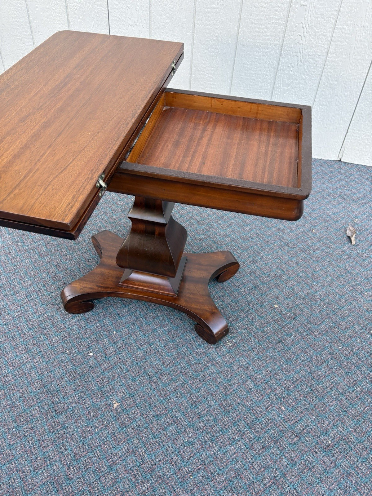 67152 Antique Empire Flip Top Game Table Stand