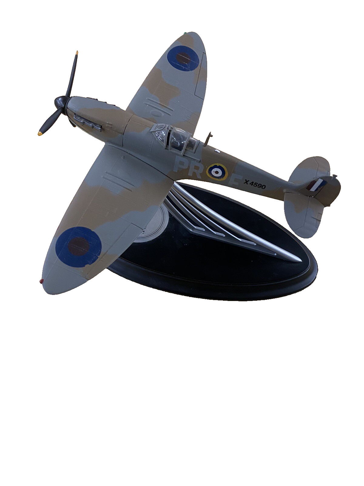 ES 1002 FRANKLIN MINT Spitfire MK I Airplane Plane