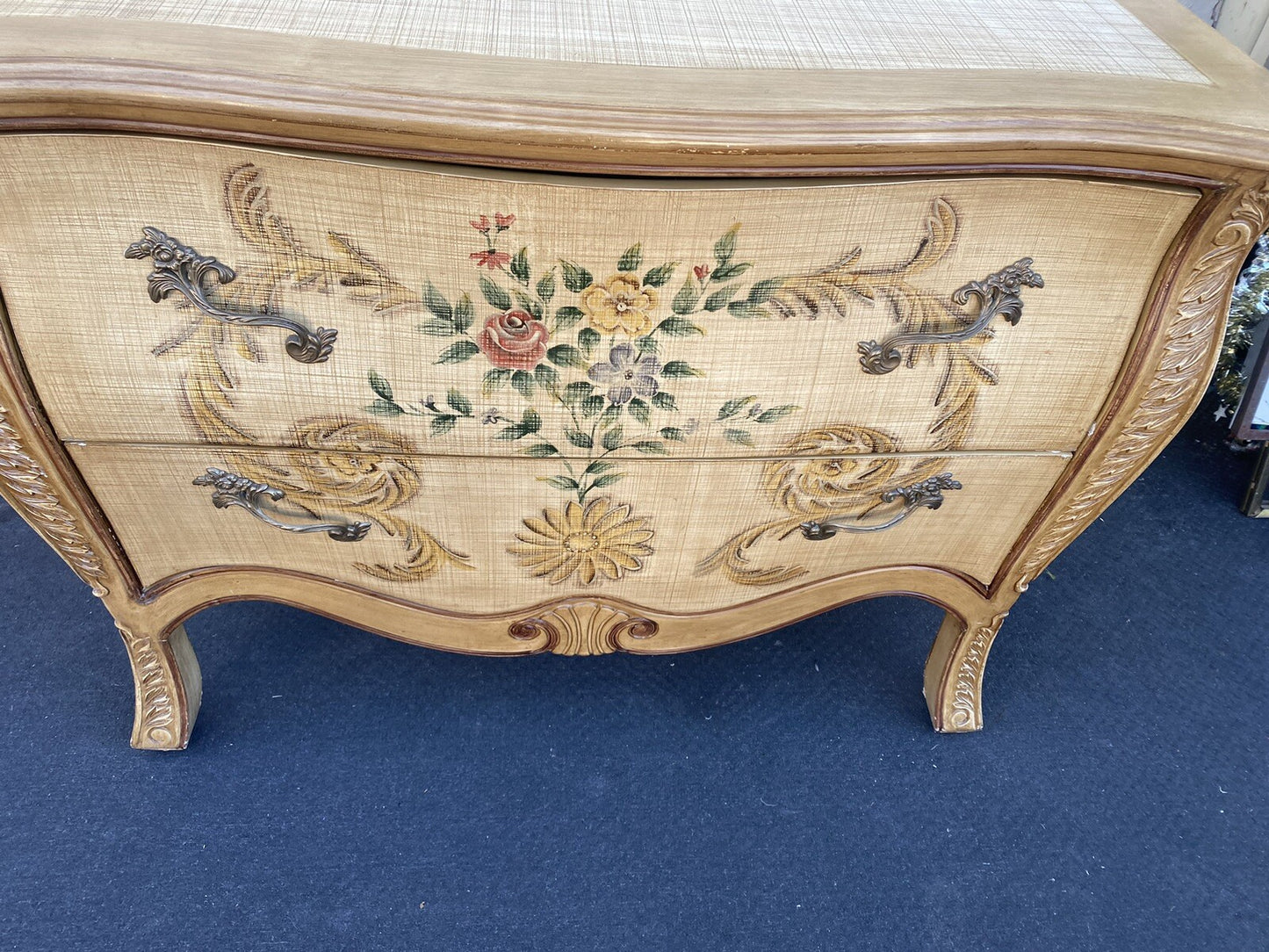 65966  Decorator Dresser Chest Bombay Sides