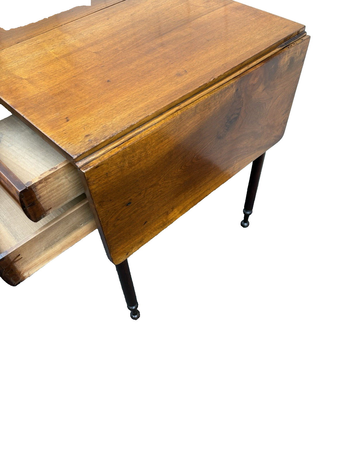 66902 Empire Mahogany Dropside Lamp Table Stand