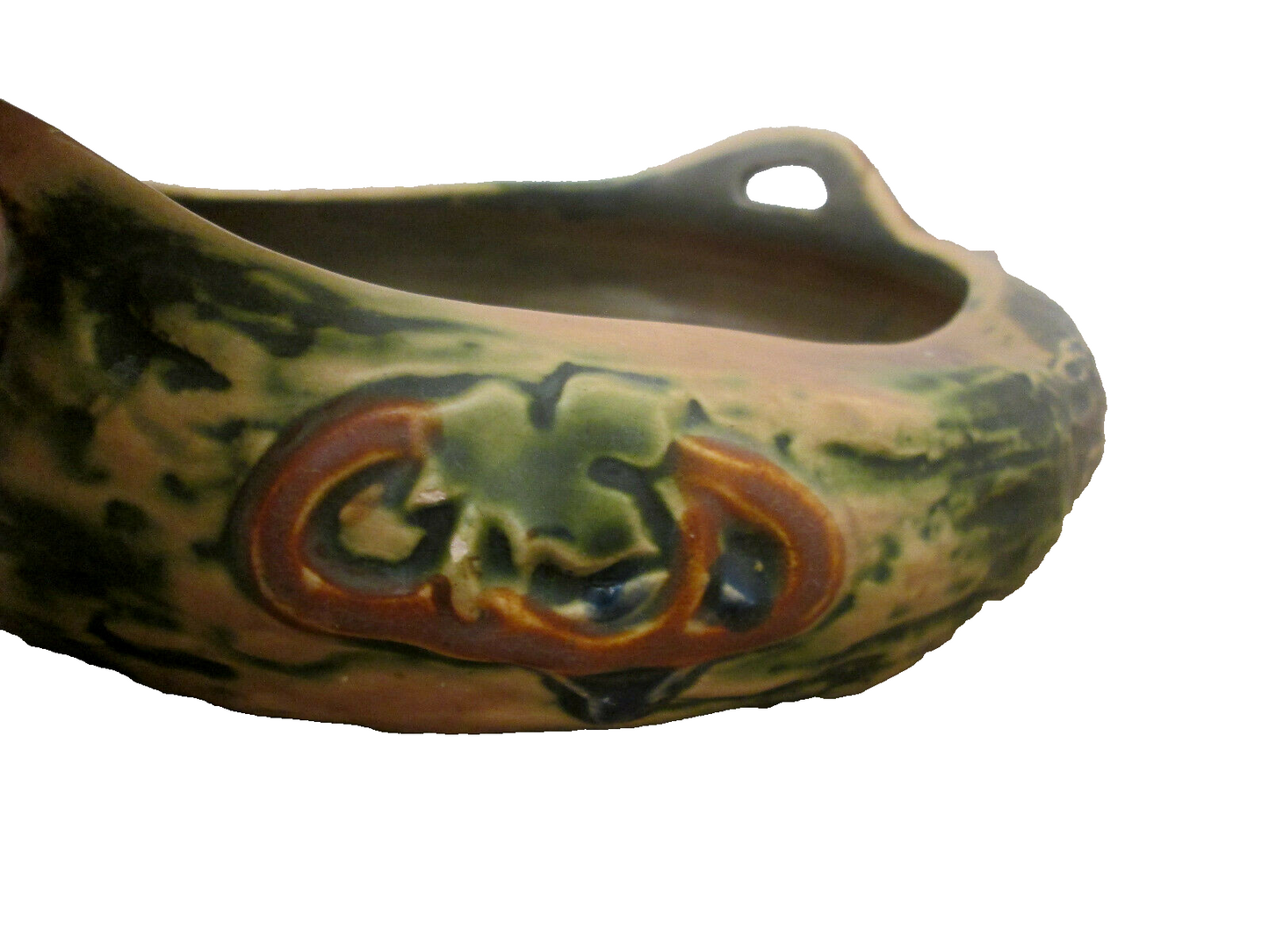 COL 05 WW :  ROSEVILLE IMPERIAL POTTERY CONSOLE FLOWER BOWL