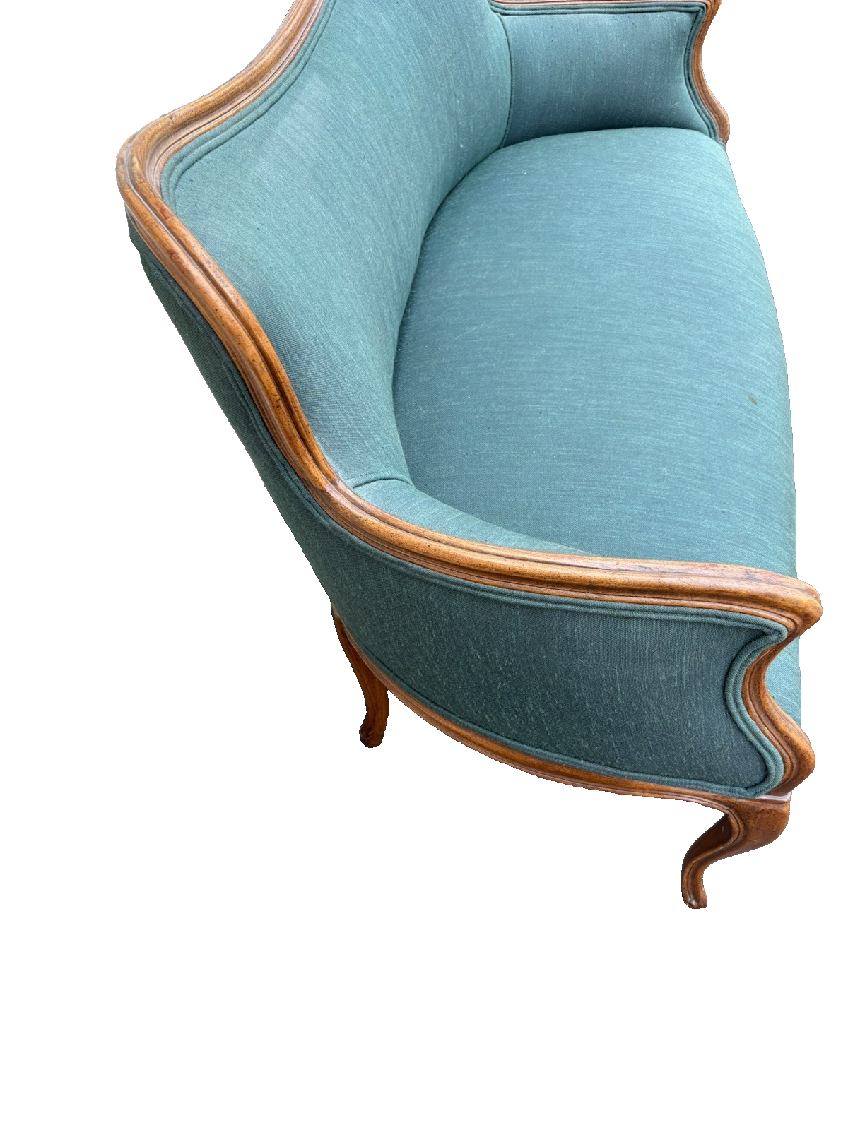 66920  French Provincial Loveseat Sofa Settee Couch
