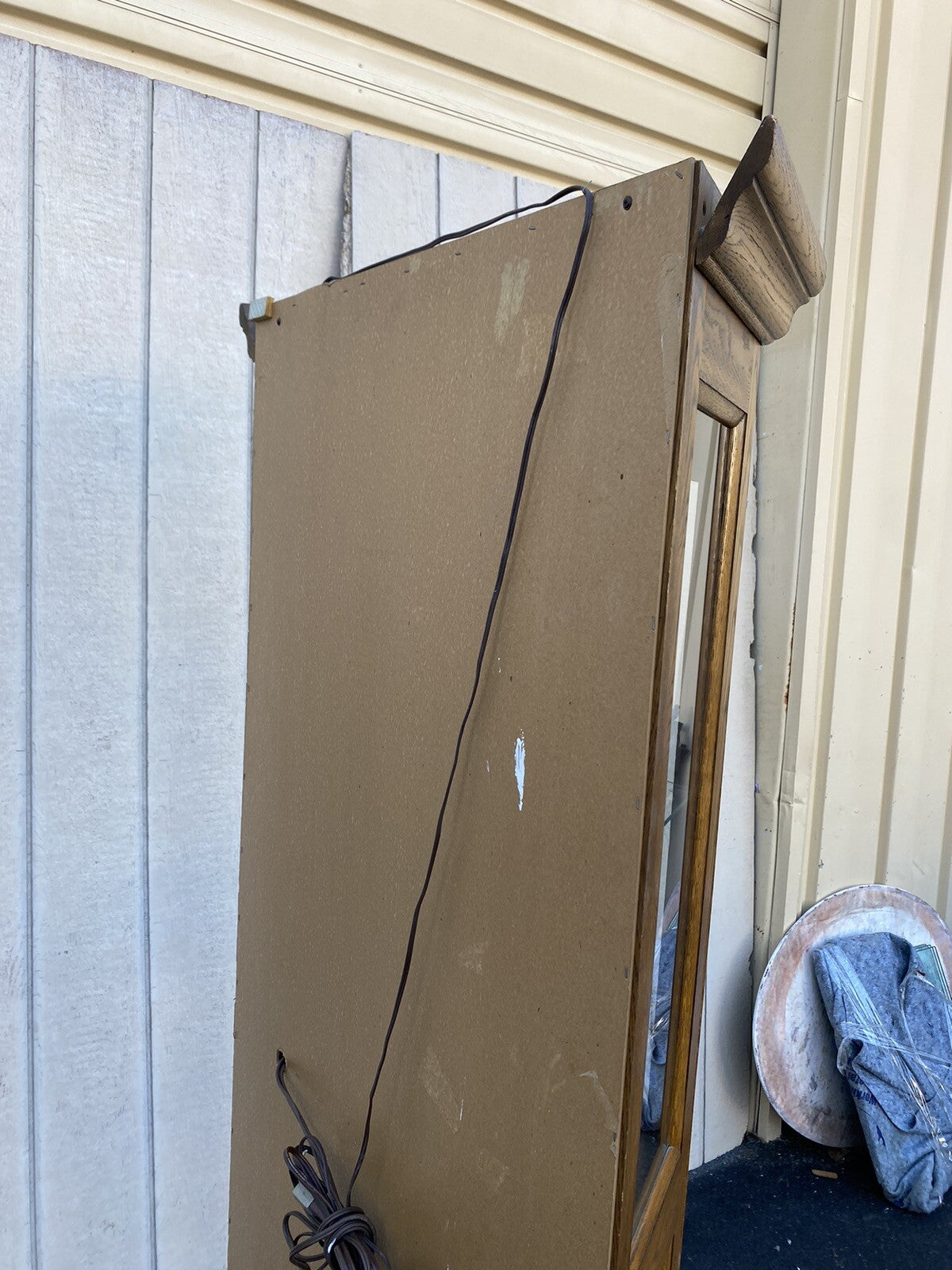 BN 12:    Oak Curio China Cabinet