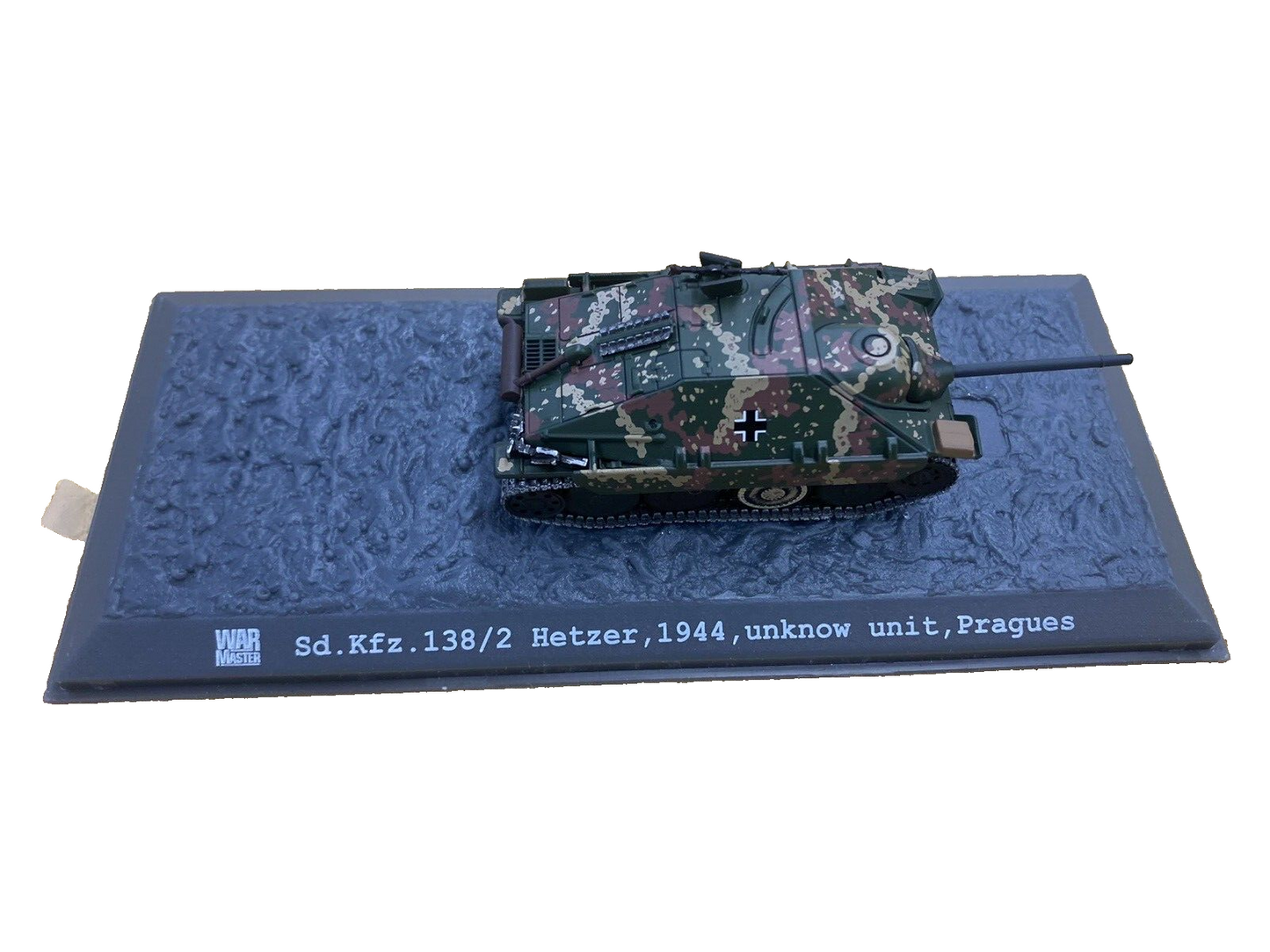 ES 180 Military LIMITED EDITION Sd.KFZ 138/2 HETZER Diecast Tank 7" x 3" x 2 3/4