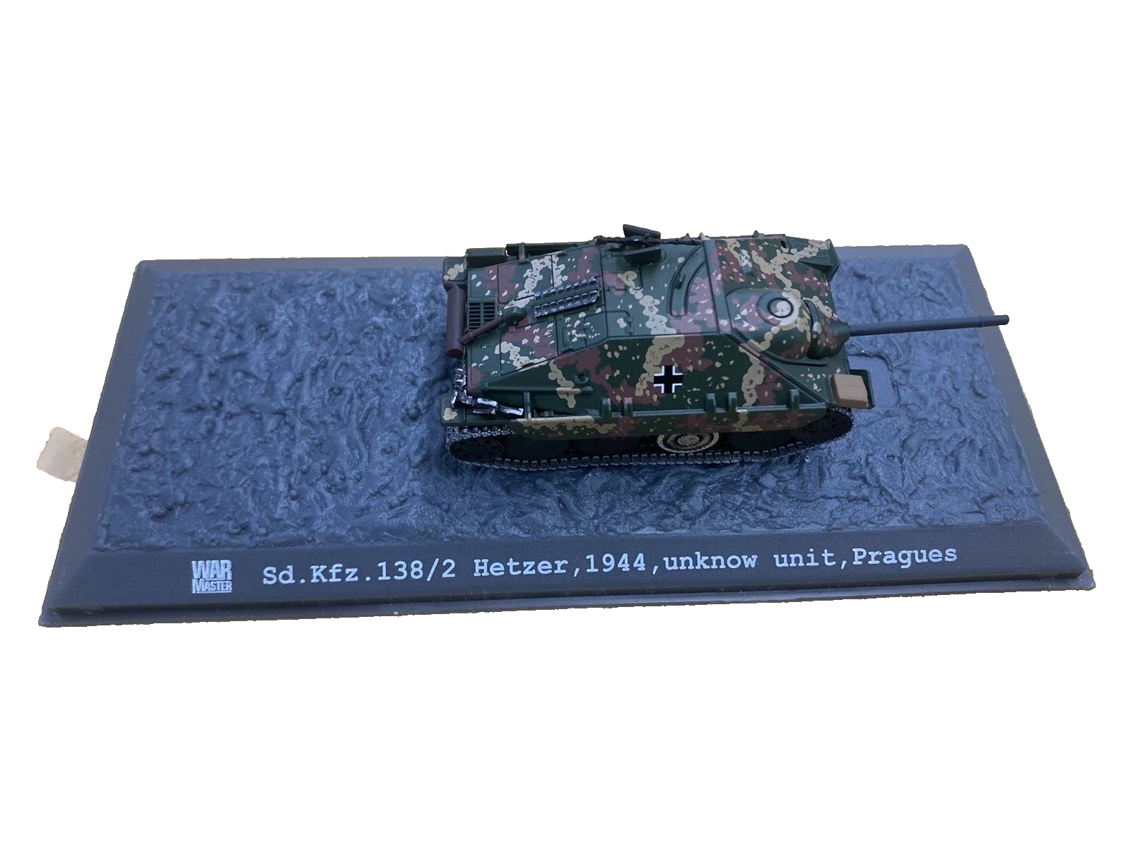 ES 180 Military LIMITED EDITION Sd.KFZ 138/2 HETZER Diecast Tank 7" x 3" x 2 3/4
