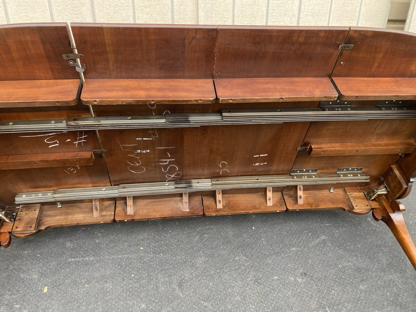 66518  Cherry  Statton Centennial  Dining Table with 2-16" leaf TABLE  42" x 84"