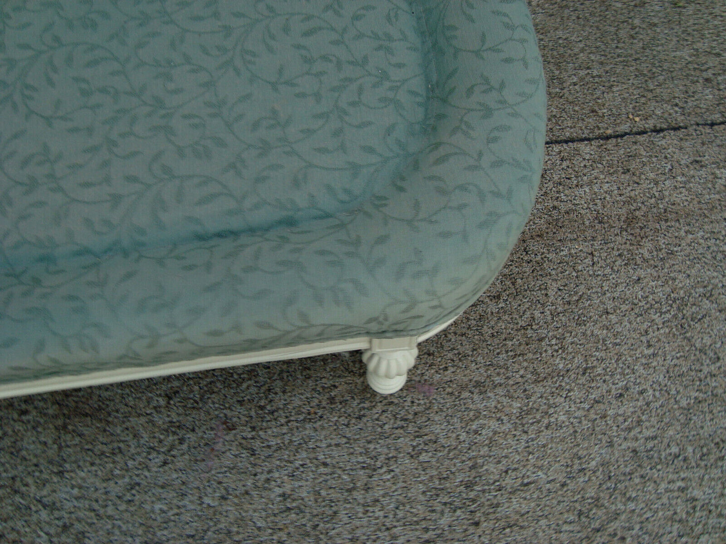 60874  Romantic Shabby Sofa Chaise Lounge Chair