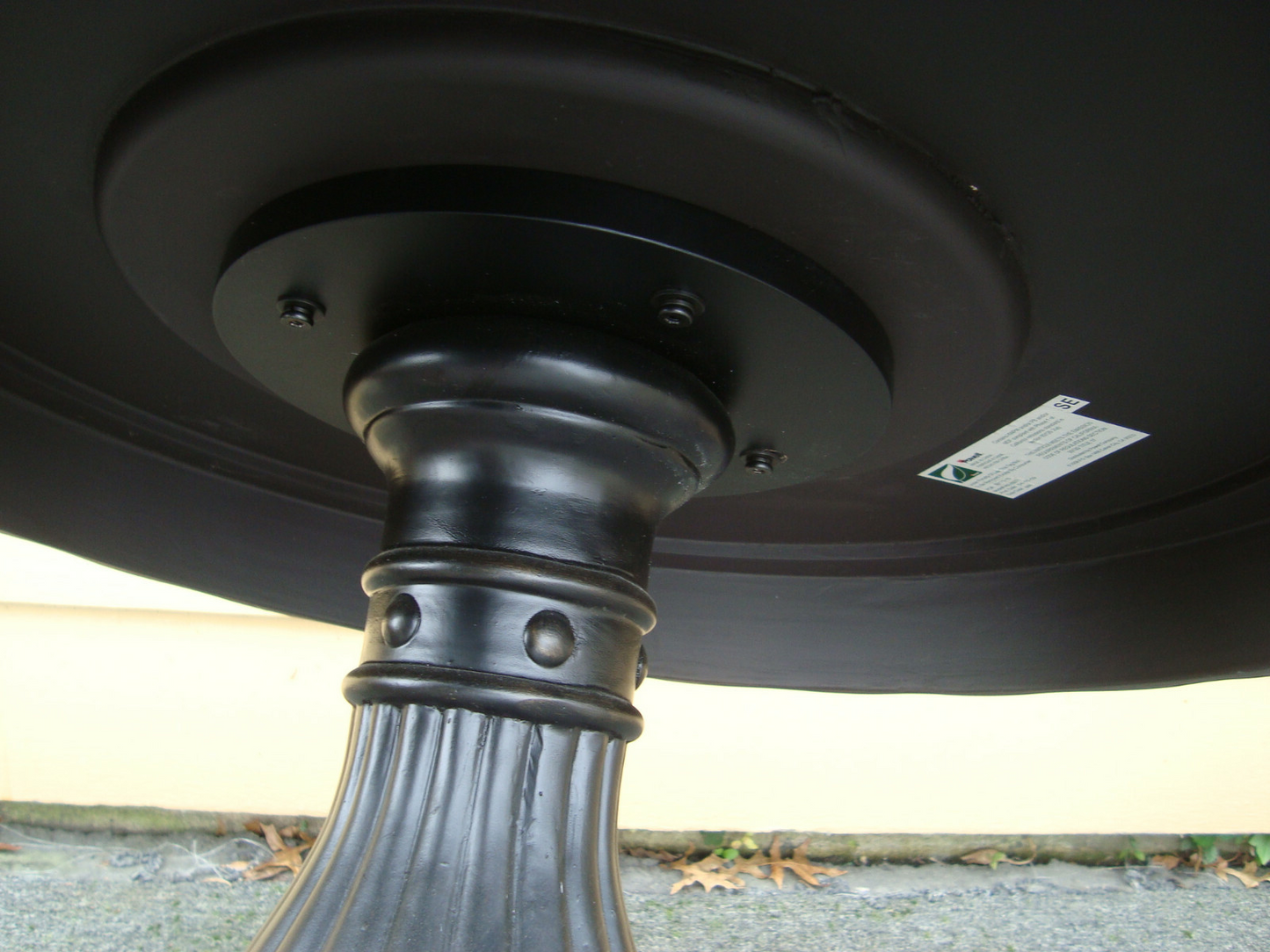 60425  Glass Top Lamp Table Nightstand Stand