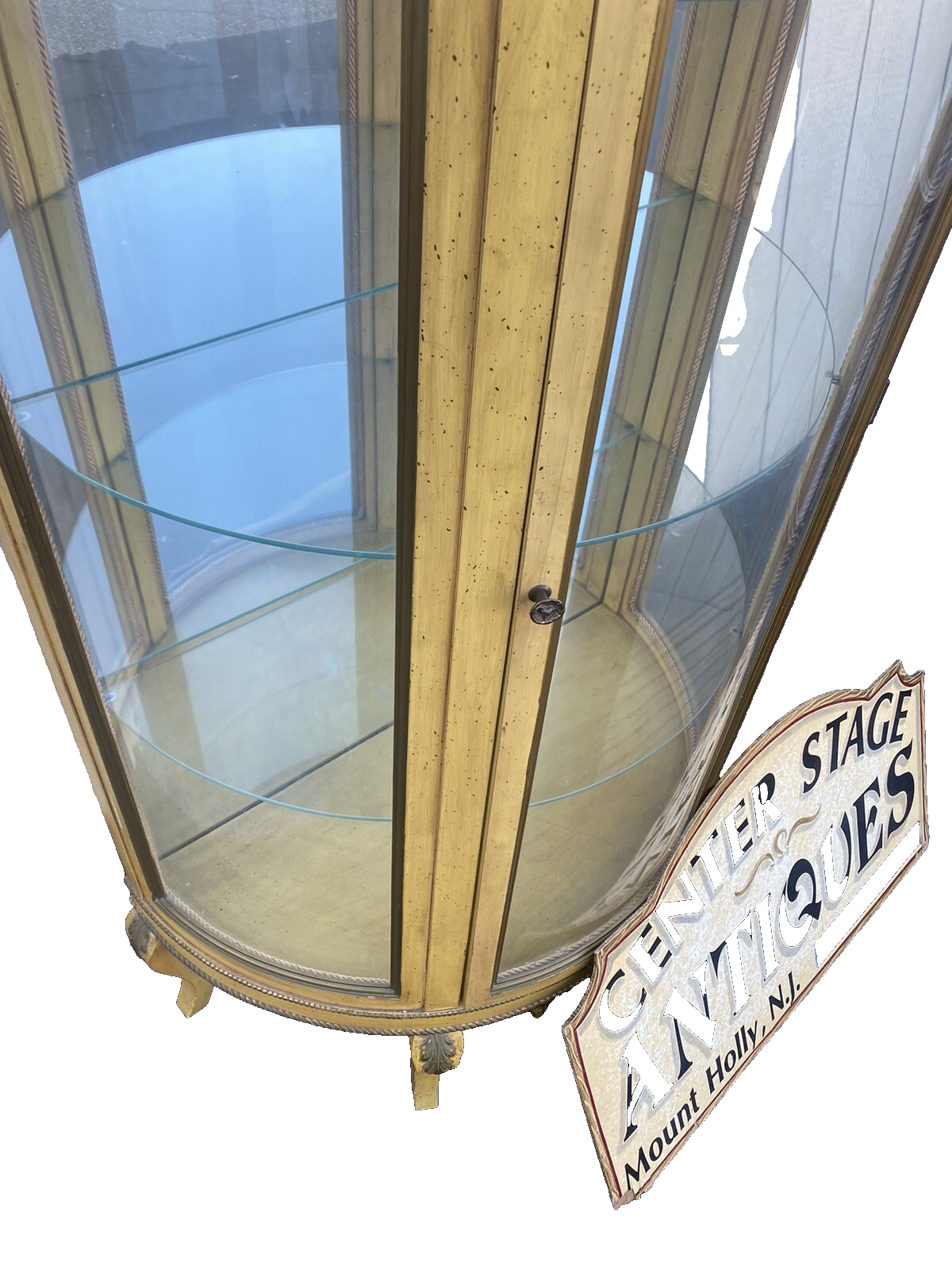 65247   LOUIS XV Curio China Cabinet