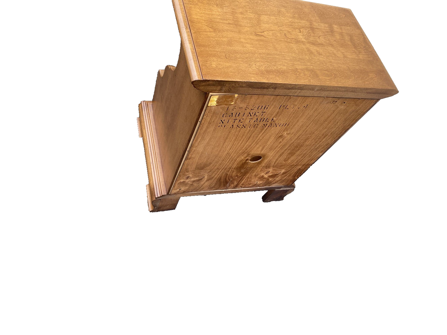 66327 ETHAN ALLEN Maple Nightstand End Table Stand